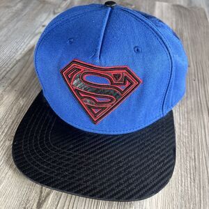 Mens Superman Logo Hat Baseball Cap Snapback Superhero Officially Licensed